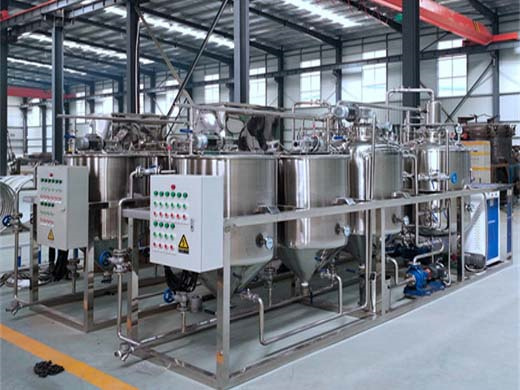 hydraulic oil press machine oil making process