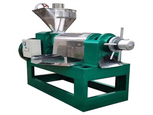 mustard oil press machine for high quality cooking oil
