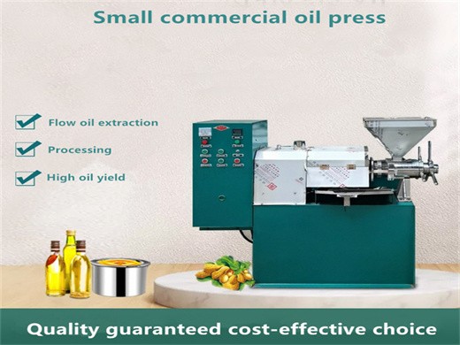 npt | supply best oil press machinery with competitive price